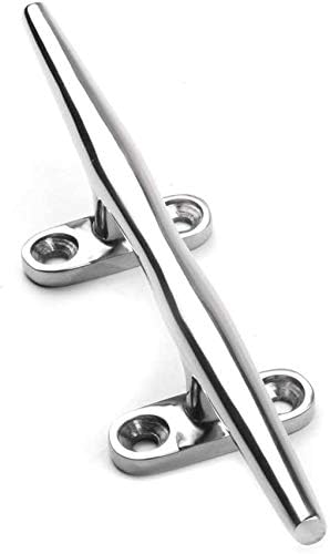 Heavy 316 Stainless Steel Dock Cleat Boat Open Base 5 inch (2PCS) - Image 5