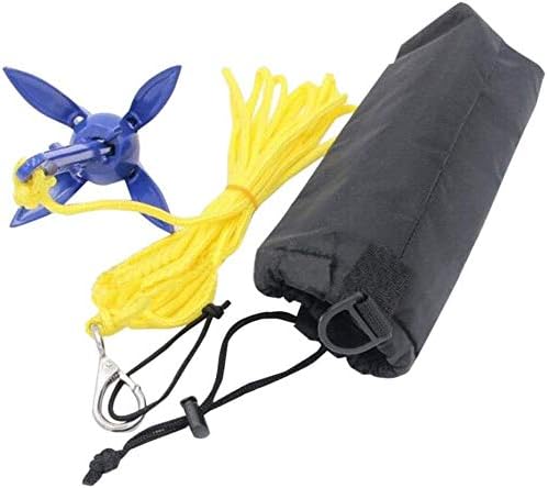Kayak Anchor Kits 0.53lb (240g) Portable Folding Buoy Kit Canoe Raft Boat Sailboat Fishing Complete Grapnel for Small Boats, Kayaks Etc - Image 8
