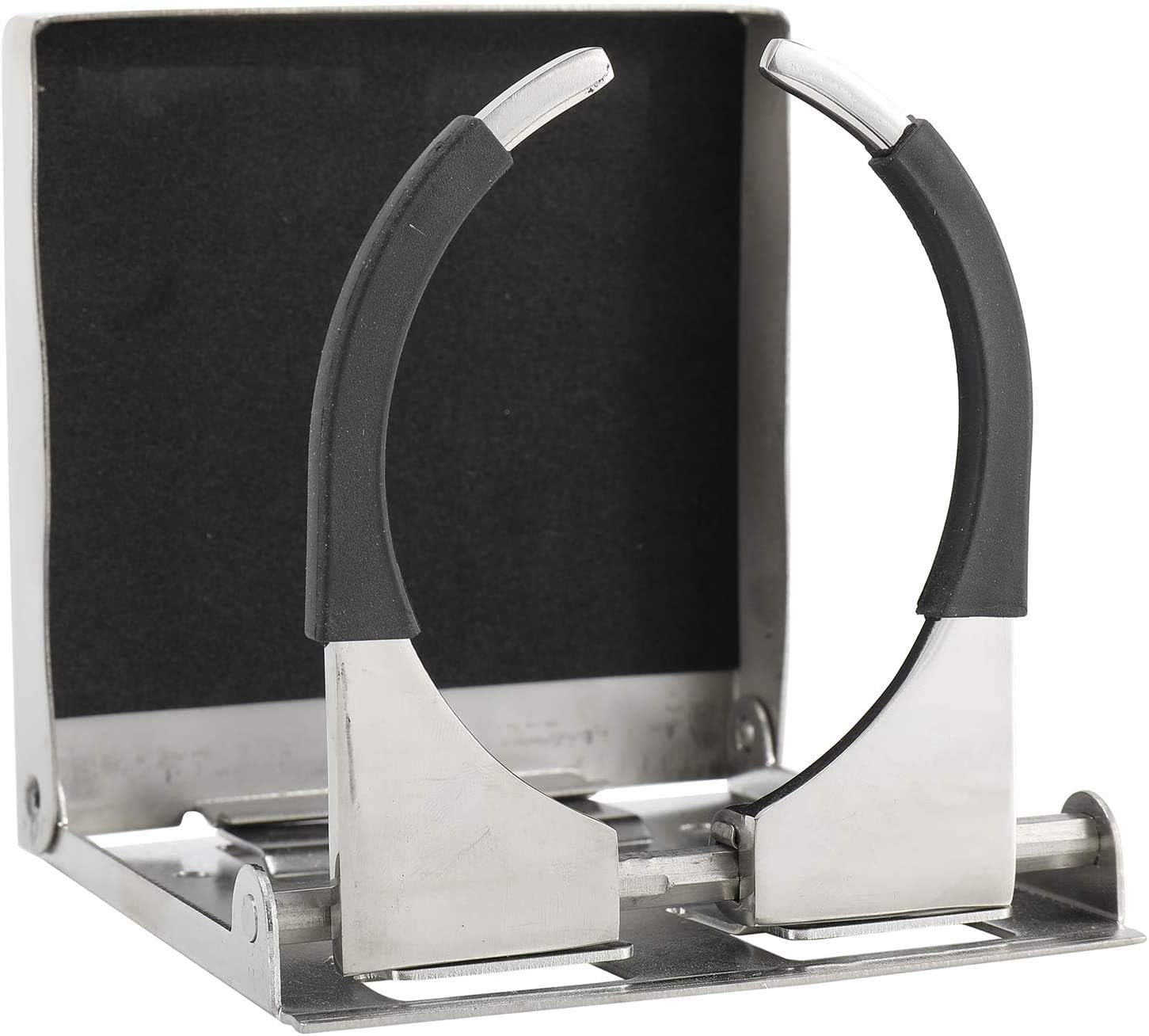 316 Stainless Steel Adjustable Fold Down Cup Drink Holder Marine Boat Caravan Car for Mug up to Dia 3.15