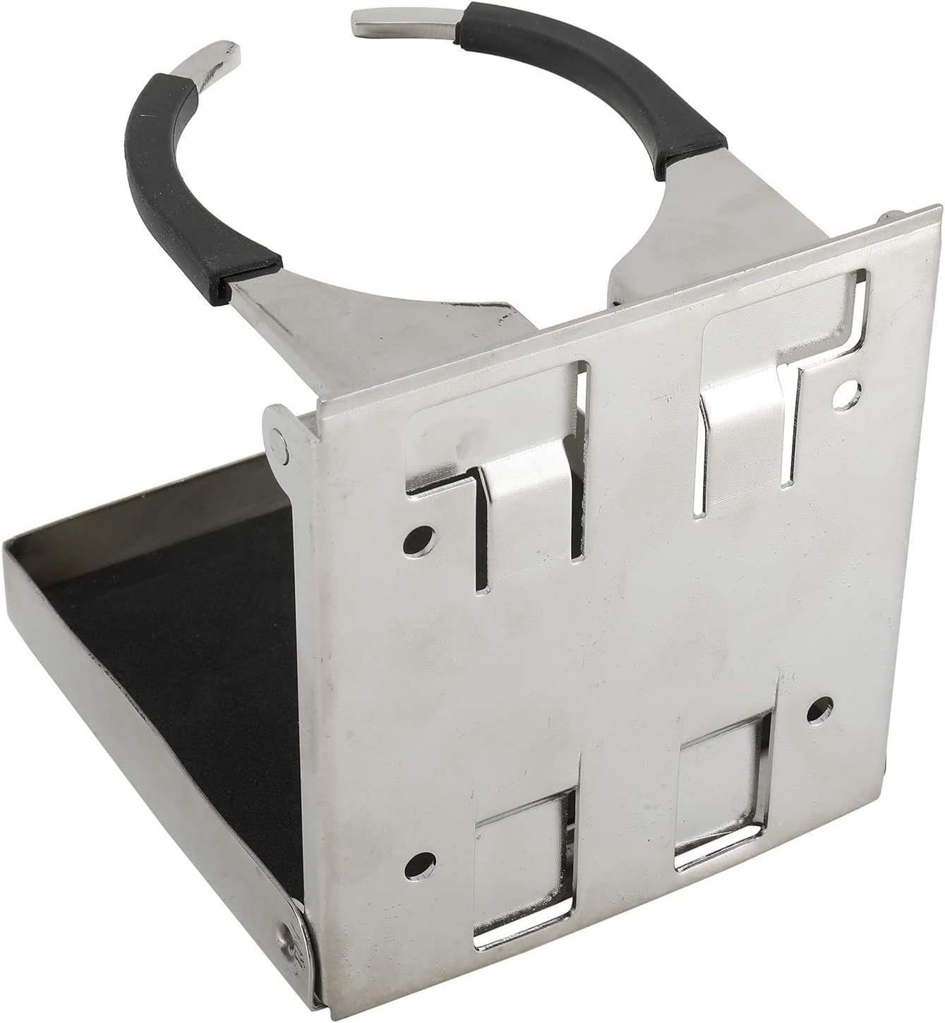 316 Stainless Steel Adjustable Fold Down Cup Drink Holder Marine Boat Caravan Car for Mug up to Dia 3.15