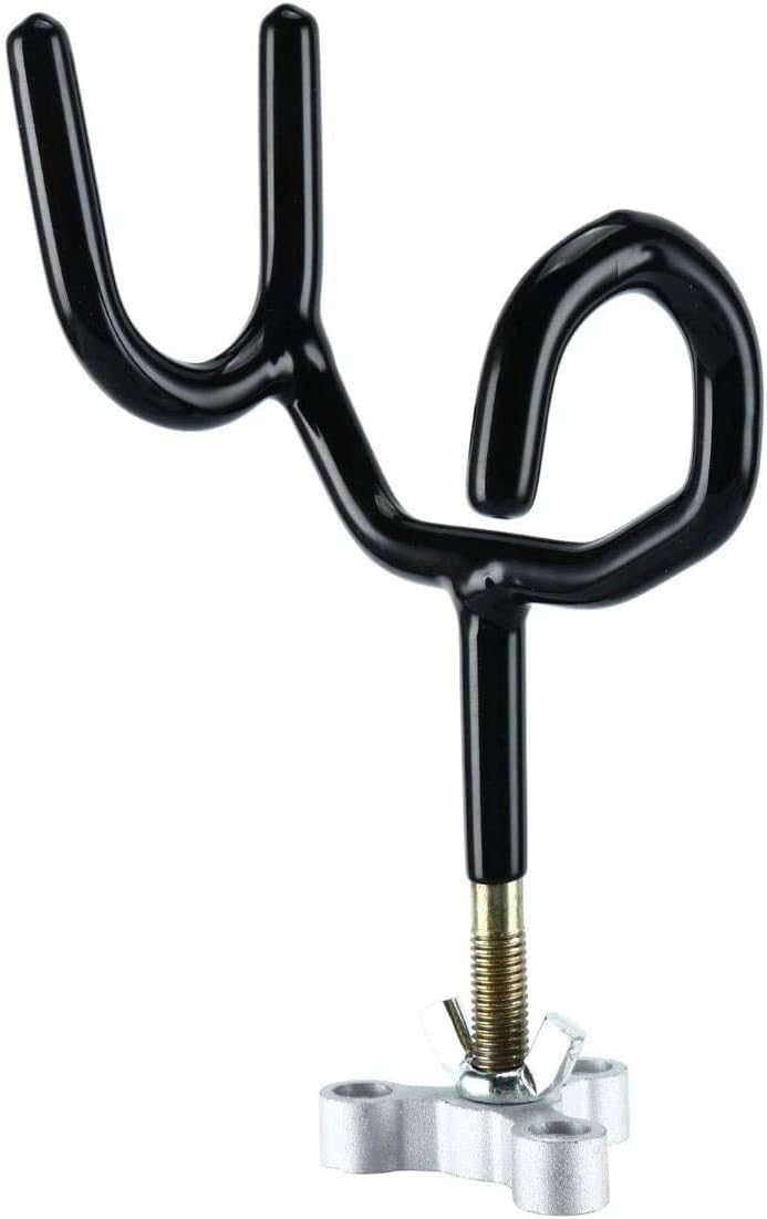 Boat Rod Holder 20 Degree Steel Wire Fishing Pole with PVC Dipped and Mounting Base(4PCS) - Image 4
