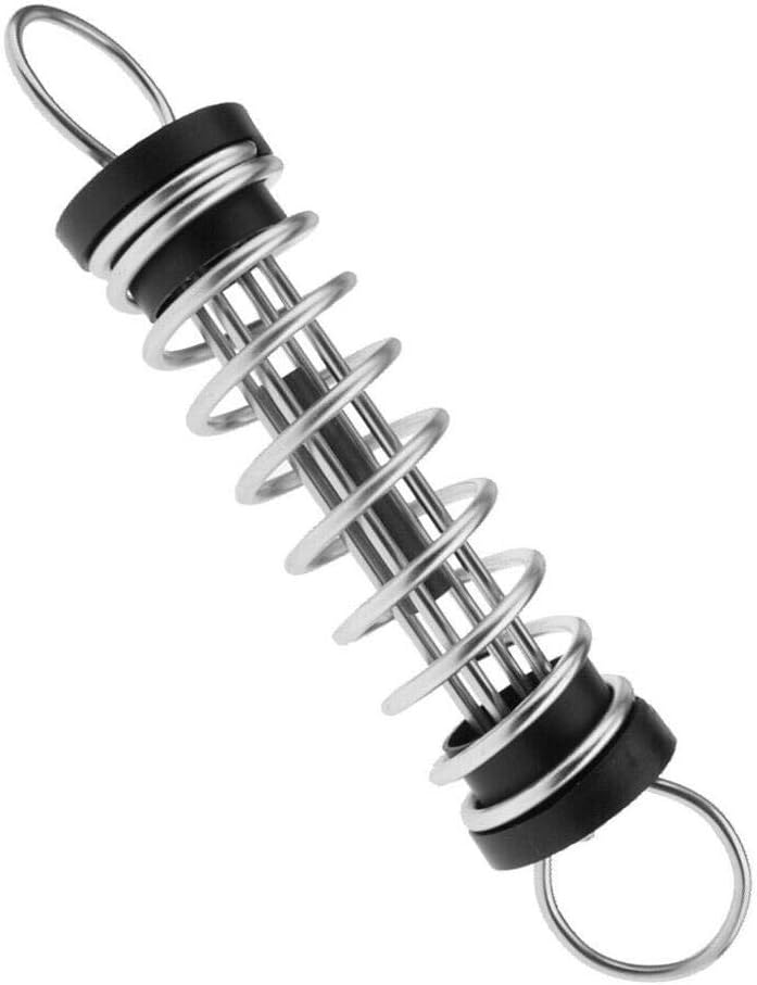 Stainless Steel Boat Mute Mooring Spring Shock Absorber Ruck Damper snubbers Anchor Dock Line 9mm x 470mm - Image 1