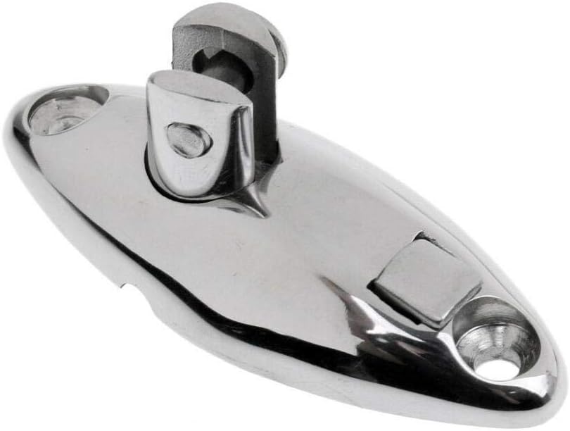 Heavy Duty 360 Degrees Swivel Quick Release Deck Hinge Side Mount 316 Stainless Steel Boat Bimini Top Hardware Without fasterneres - Image 3