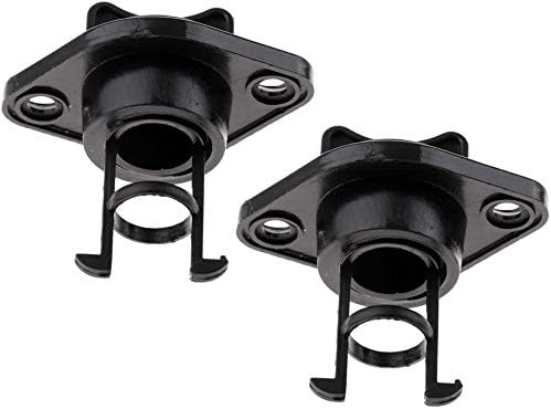 25mm 1'' Black Nylon Marine Yacht Drain Plug Bung Socket Sailing Fishing Boat Captive Screw & for Dinghy Kayak Canoes Boats Stop Water Infiltration - Image 2