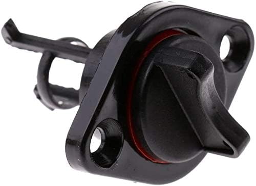25mm 1'' Black Nylon Marine Yacht Drain Plug Bung Socket Sailing Fishing Boat Captive Screw & for Dinghy Kayak Canoes Boats Stop Water Infiltration - Image 5
