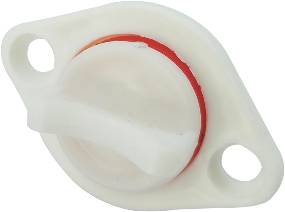 25mm 1'' White Nylon Marine Yacht Drain Plug Bung Socket for with Captive Dinghy Kayak Canoes Boats Stop Water Infiltration Screw(2pcs) - Image 3