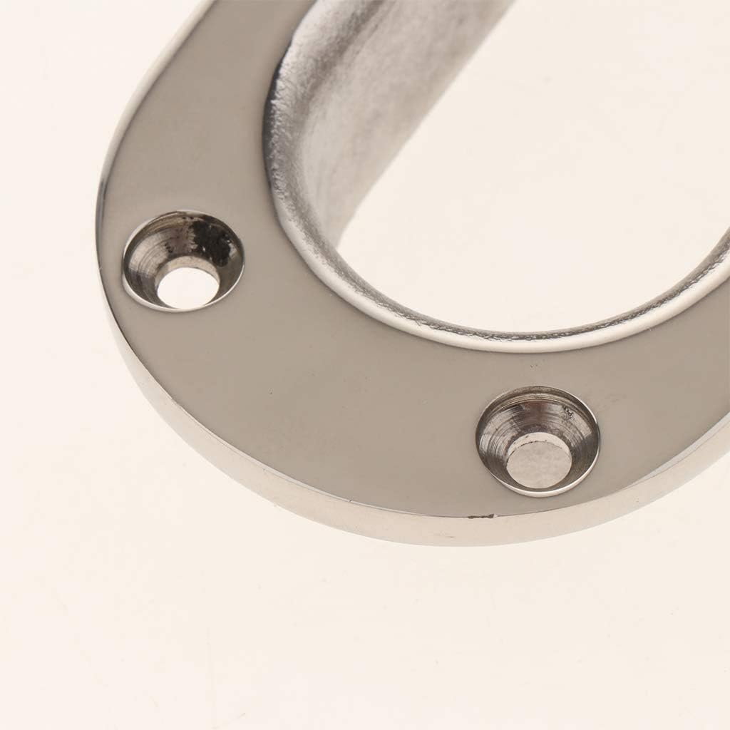 Hawse Pipe Silver Winch Cable Lead Guide Stainless Steel Rectangular Boat Fairlead for Marine Ship Yacht - Image 3