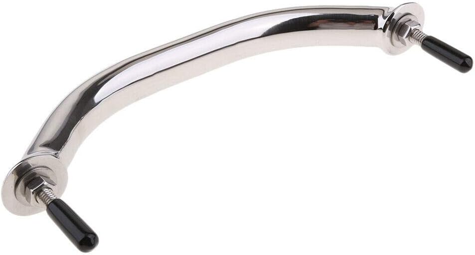 316LStainless Steel Handrail Grab Handle with Double End Studs for Boat 9
