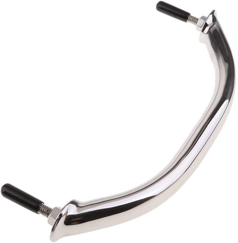 316LStainless Steel Handrail Grab Handle with Double End Studs for Boat 9