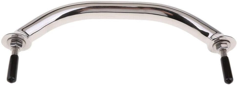 316LStainless Steel Handrail Grab Handle with Double End Studs for Boat 9