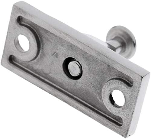 2PCS Bimini Top Side Mount Deck Hinge Fitting Hardware Base High Polished Marine Grade 316 Stainless Steel - Image 5