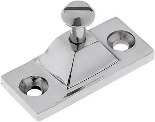 2PCS Bimini Top Side Mount Deck Hinge Fitting Hardware Base High Polished Marine Grade 316 Stainless Steel - Image 7