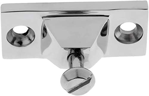2PCS Bimini Top Side Mount Deck Hinge Fitting Hardware Base High Polished Marine Grade 316 Stainless Steel - Image 8