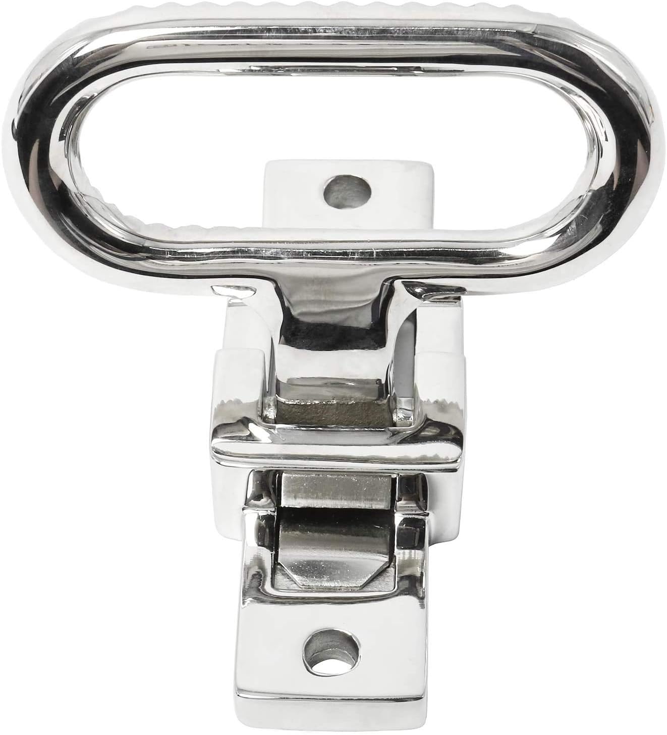 Heavy Duty 316 Stainless Steel Folding Mast Step with Diamond Tread Pattern for Boat,Yacht,Car,Truck - Image 2
