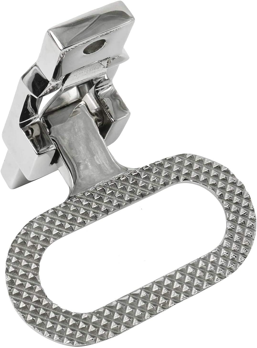 Heavy Duty 316 Stainless Steel Folding Mast Step with Diamond Tread Pattern for Boat,Yacht,Car,Truck - Image 7