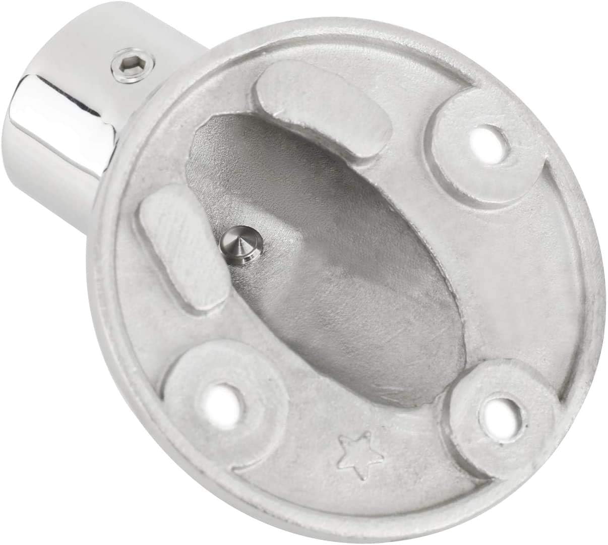 7/8''(22mm) 30 Degree Heavy Dudy 316 Stainless Steel Marine Tube Boat Hand Rail Round Base Bimini Top Fitting Hardware - Image 6