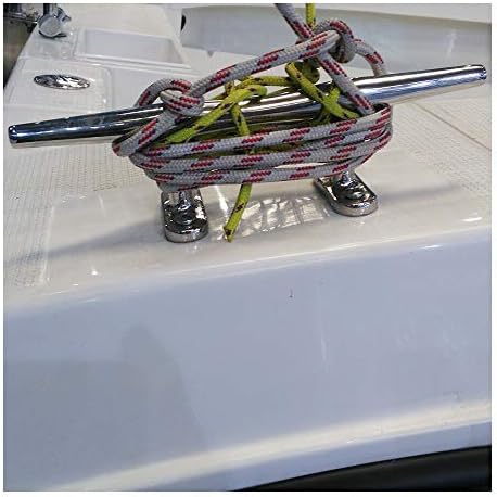 2pcs Boat Dock Cleat Marine 316 Stainless Steel Open Base 4'' 8inch - Image 7