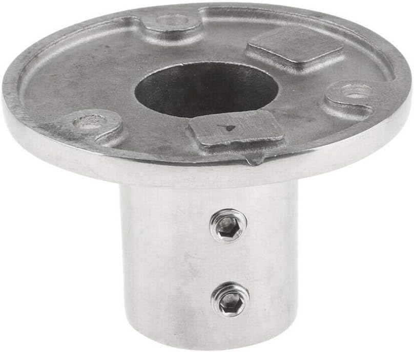 7/8''(22mm) 90 Degree Heavy Dudy 316 Stainless Steel Marine Tube Boat Hand Rail Round Base Bimini Top Fitting Hardware - Image 4