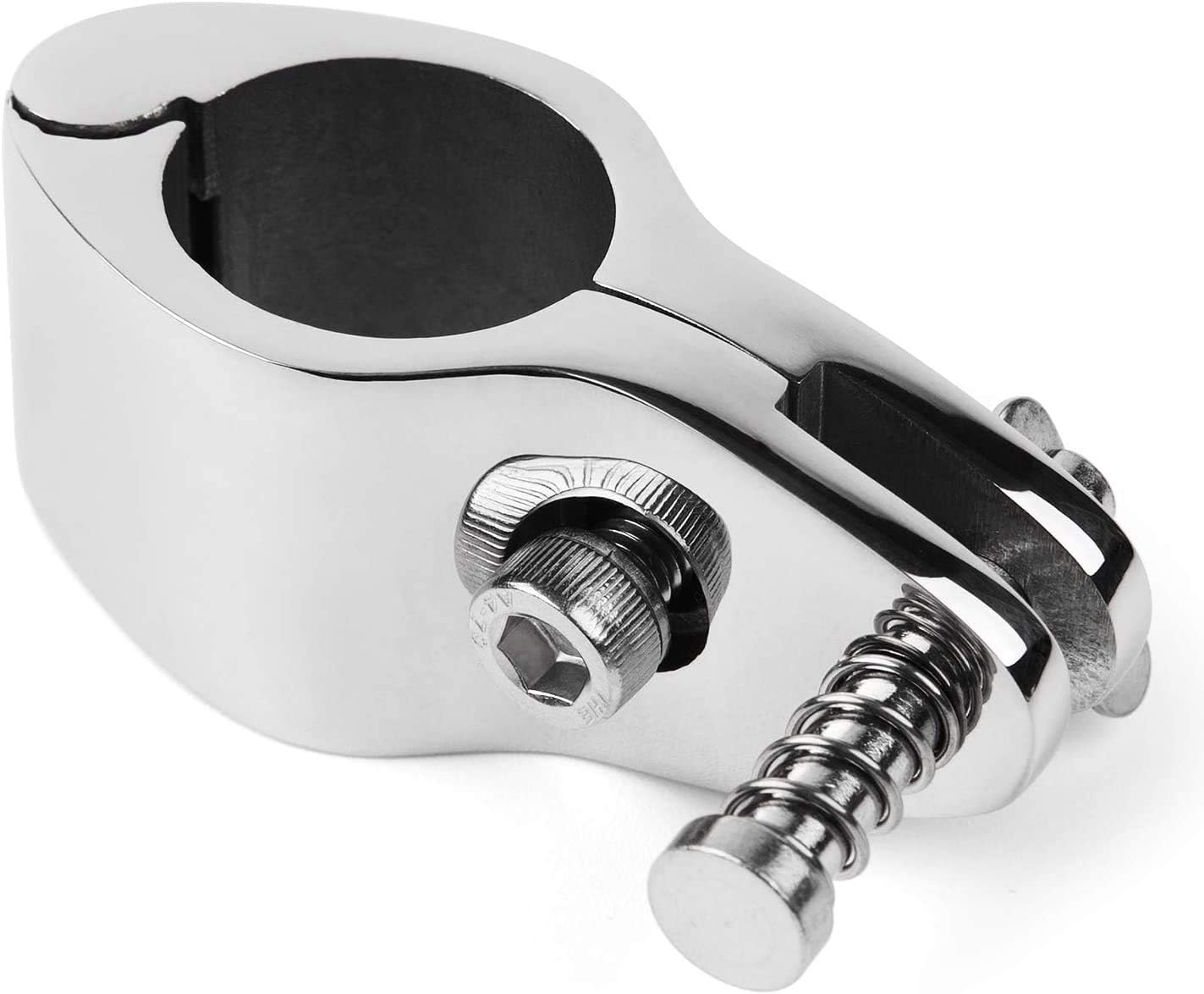 (Set of 2) Stainless Boat Bimini Top Hinged Jaw Slide 1