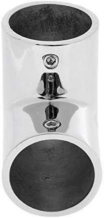 Heavy Dudy Marine Grade 316 Steel Stainless 2 Way Boat Hand Rail Fitting 90 Degree Elbow for 7/8