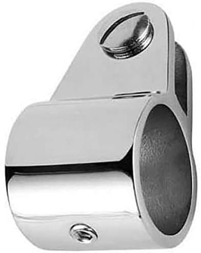 Bimini Top Jaw Slide, 2 PCS Marine Boat Hardware Fitting Stainless Steel Inside Dia 7/8