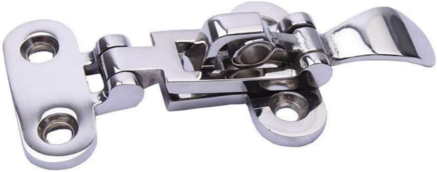 Boat Latch Locker Hatch Anti-Rattle Fastener Toggle Adjustable Clamp-4 3/8