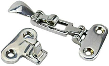 Boat Latch Locker Hatch Anti-Rattle Fastener Toggle Adjustable Clamp-4 3/8