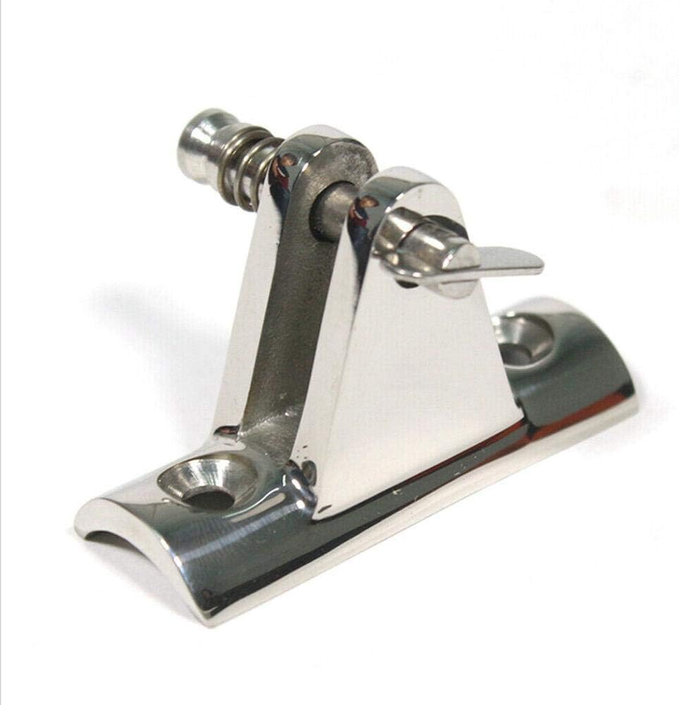 Deck Hinge Boat Bimini Top Fitting 90 Degree Pin Stainless Steel Hot Accessories Marine with Quick Release pins - Image 3