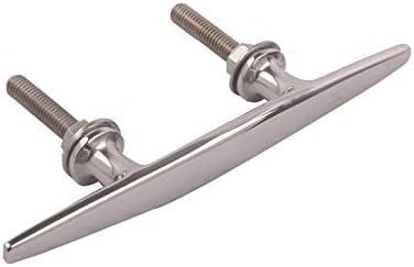 Boat Stainless Steel 316 Stud Mount Cleat 6inch … - Image 2
