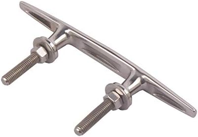 Boat Stainless Steel 316 Stud Mount Cleat 6inch … - Image 3