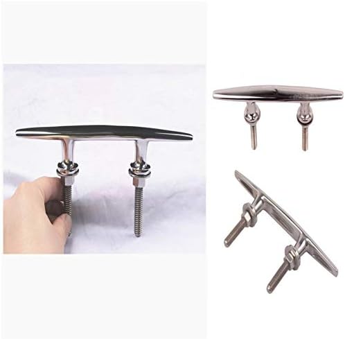 Boat Stainless Steel 316 Stud Mount Cleat 6inch … - Image 4