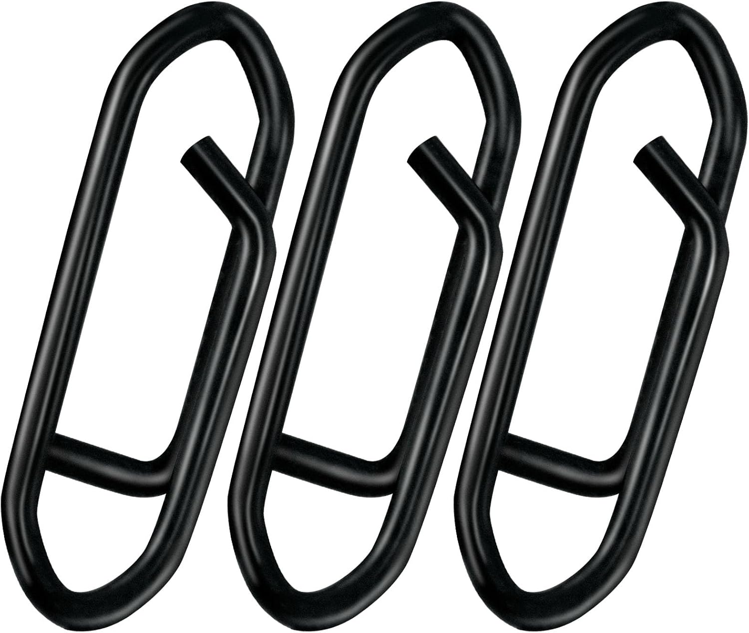 50-Pack Fishing Stealth Power Speed Clips, High Strength Stainless Steel Clips for Lures Quick Change, Freshwater Saltwater Crankbait Popper Snap Connector Tackle  25LB - Image 1