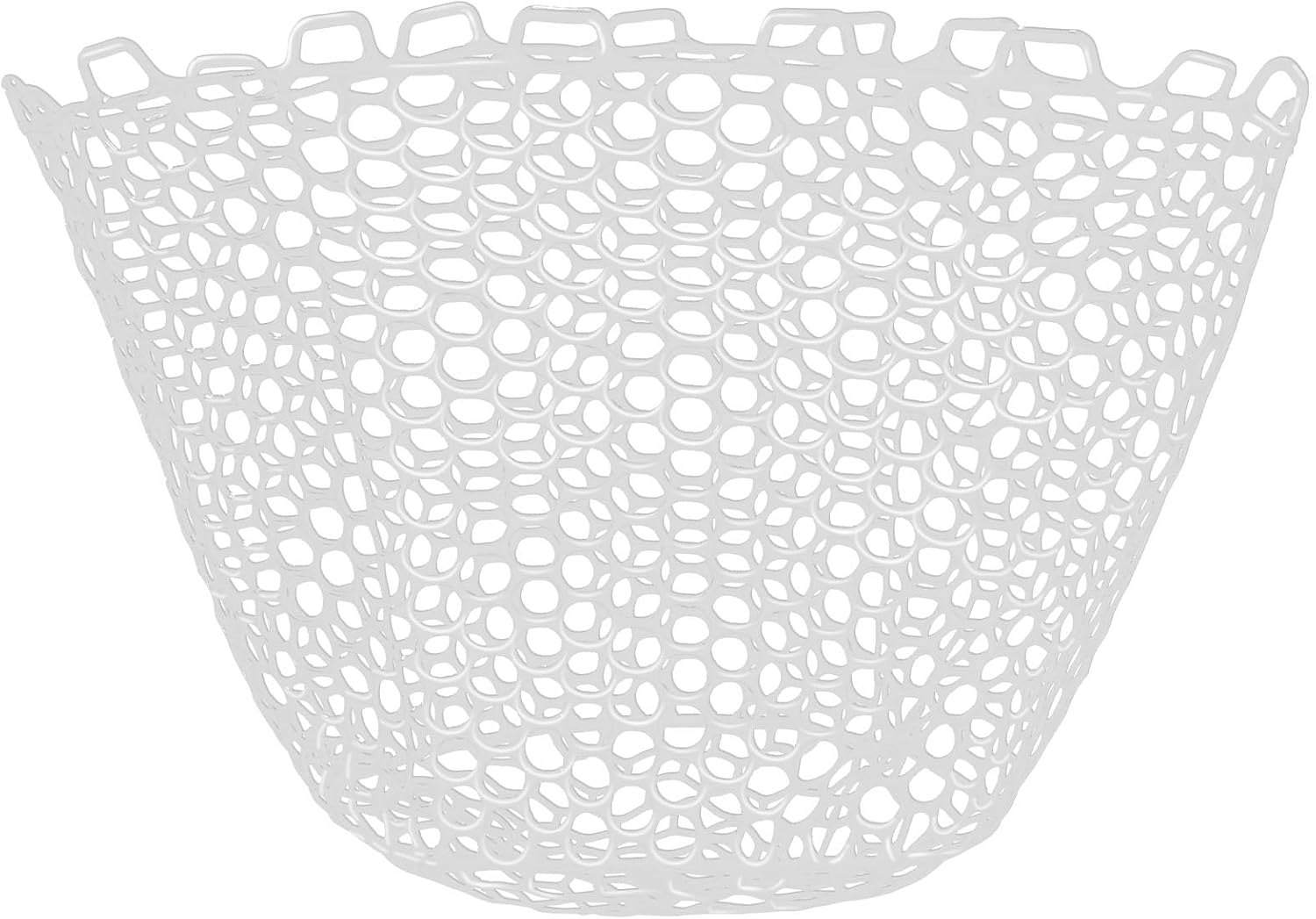 Fishing Nets Silicone Replacement Netting, Clear Black Fly Ice Net Landing Kayak Without Handle for Freshwater Saltwater Foldable Soft Flexible Trout Mesh 4025 - Image 1