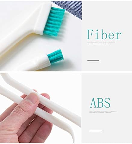 5Pcs Household Cleaning Brushes,Precision Brush Kit/Cleaning Tools, for Corner Stain Dirt Clean Brush,Deep Detail Crevice Cleaner Set,ABS+Non-Woven 5Pcs/Set - Image 7