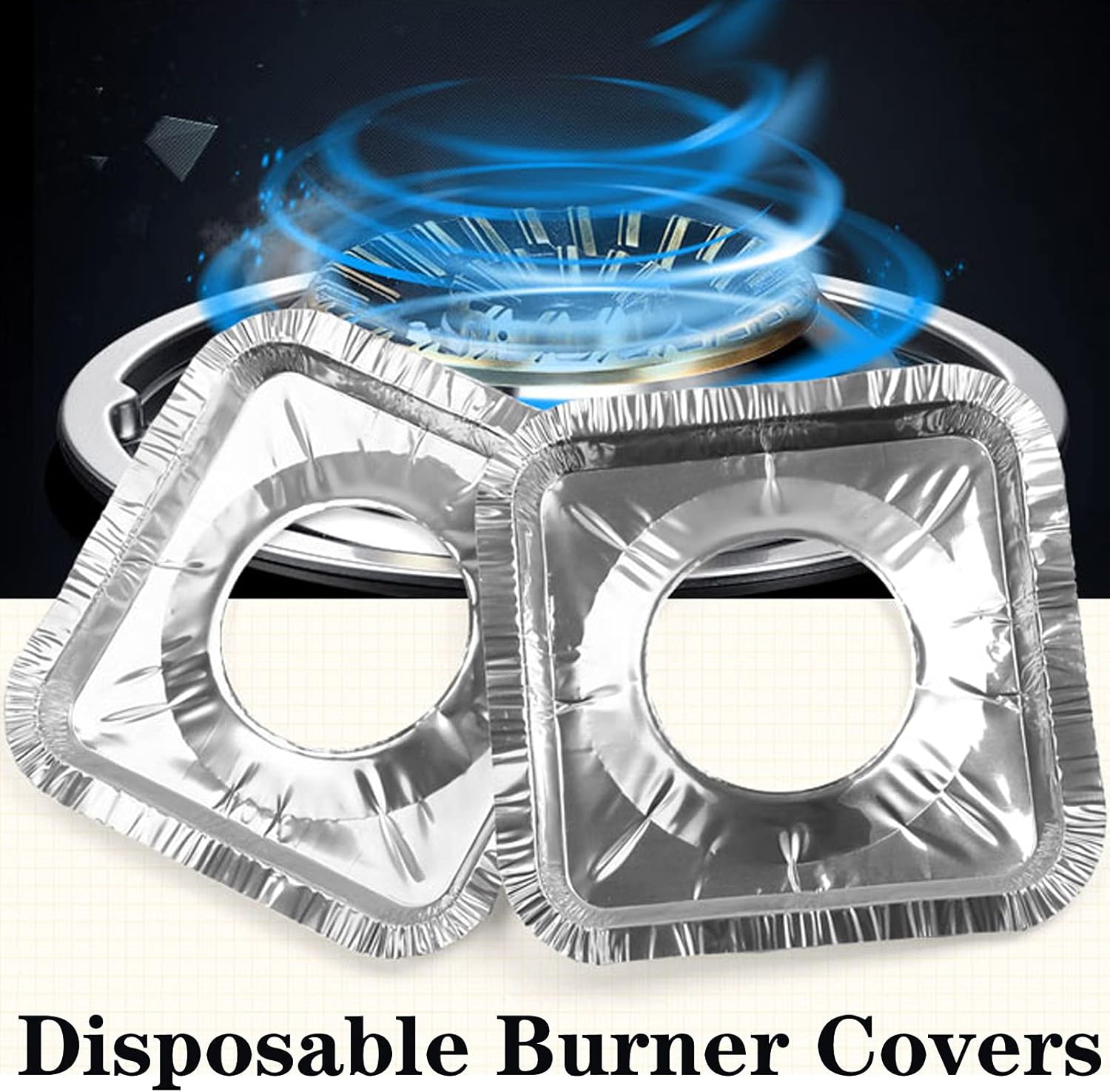 Gas Burner Liners (50 Pack) 8.5