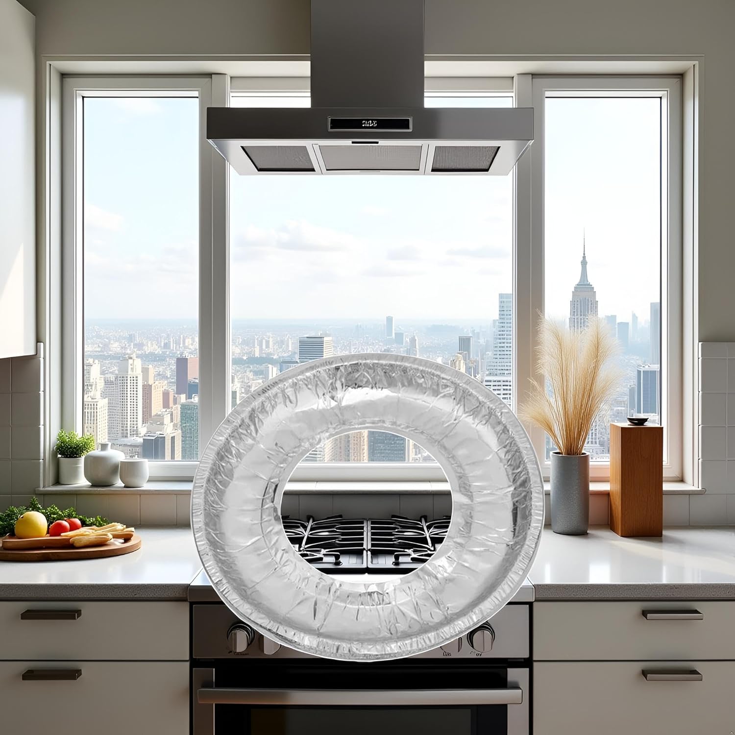 10 Pcs Round Aluminum Foil Stove Burner Covers Disposable Heavy Thick Quality Bib Liners Drip Pans Gas Range Top Protectors Accessories - Image 3