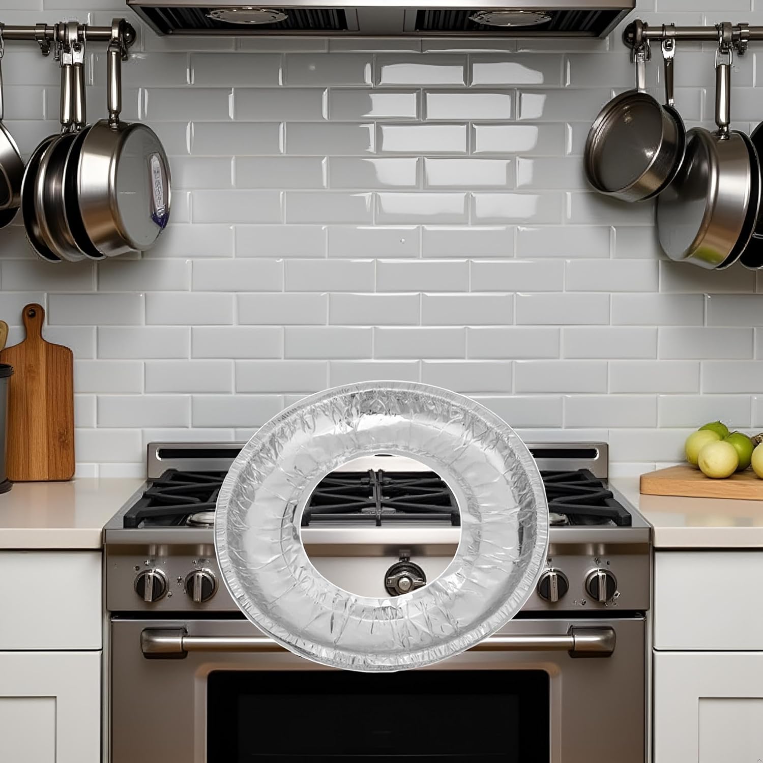 10 Pcs Round Aluminum Foil Stove Burner Covers Disposable Heavy Thick Quality Bib Liners Drip Pans Gas Range Top Protectors Accessories - Image 6