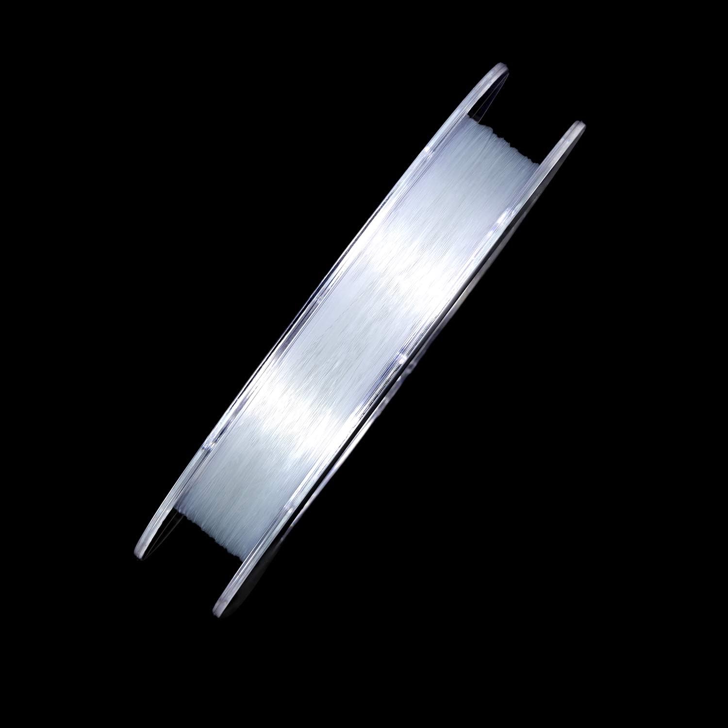 200 m Clear Nylon Invisible Thread String for Hanging Christmas Decorations, Making Bracelets, Sewing Hobbies, 0.25 mm Beading Thread with Beading Needle 0.25mm - Image 3