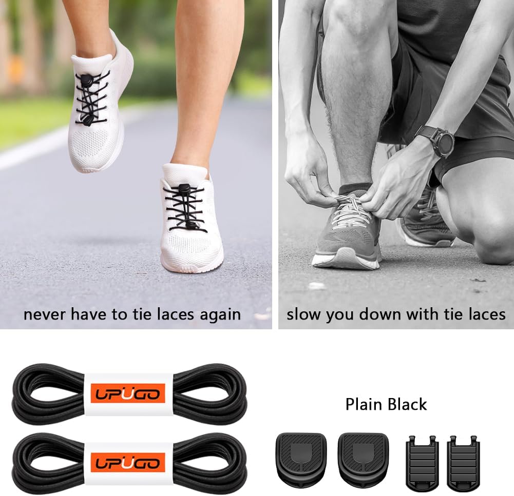 Laces without Lacing, Elastic, One Size for Adults - Image 2