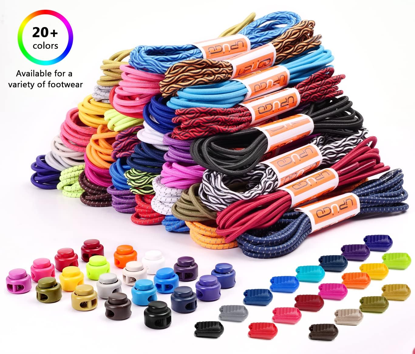 Laces without Lacing, Elastic, One Size for Adults - Image 7
