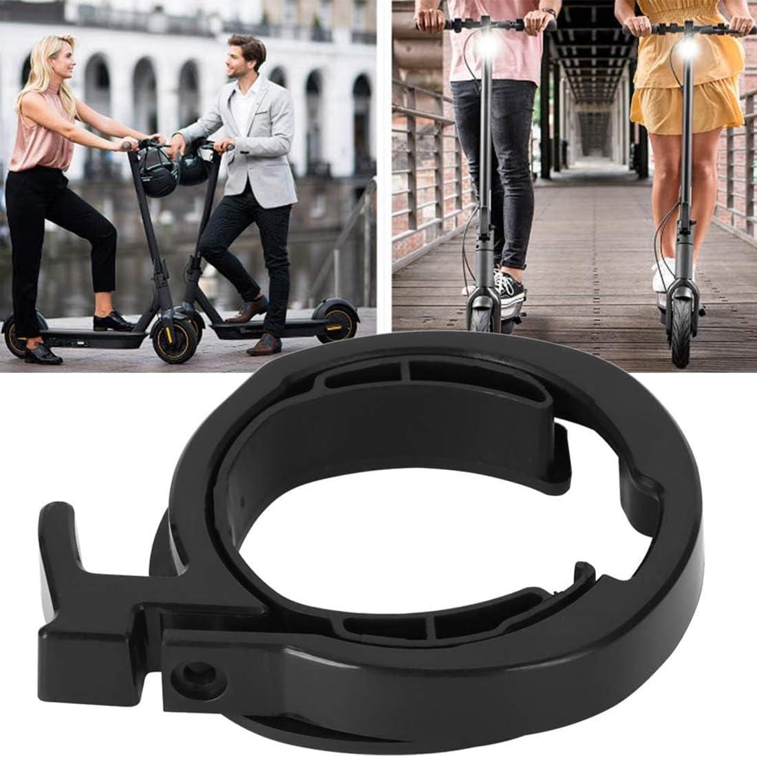 2 pieces scooter lock ring clasp front round locking ring outer lock ring electrical parts for Xiaomi Mijia M365 - Image 5