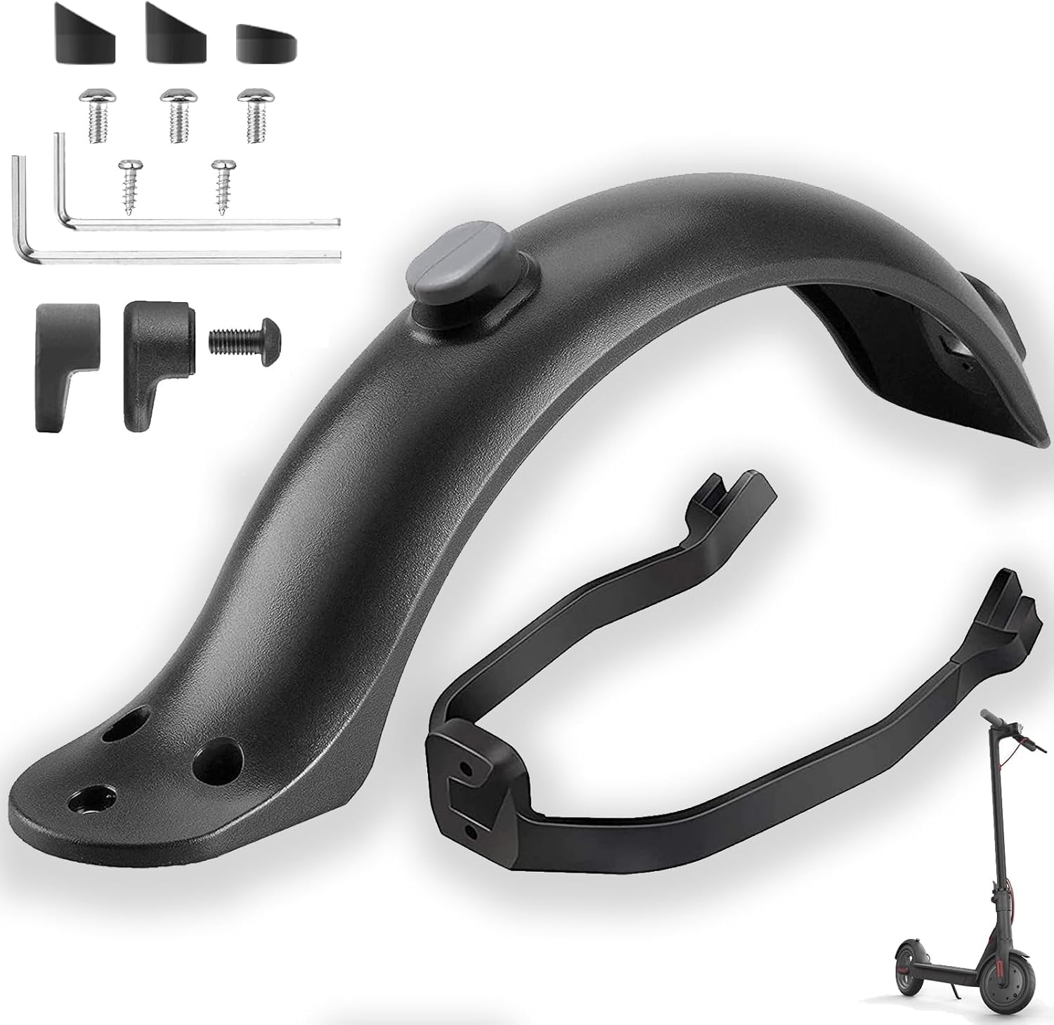 Electric mudguard, rear mudguard holder, spare scooter, accessories, with tools Xiaomi M365/M365 Pro - Image 1