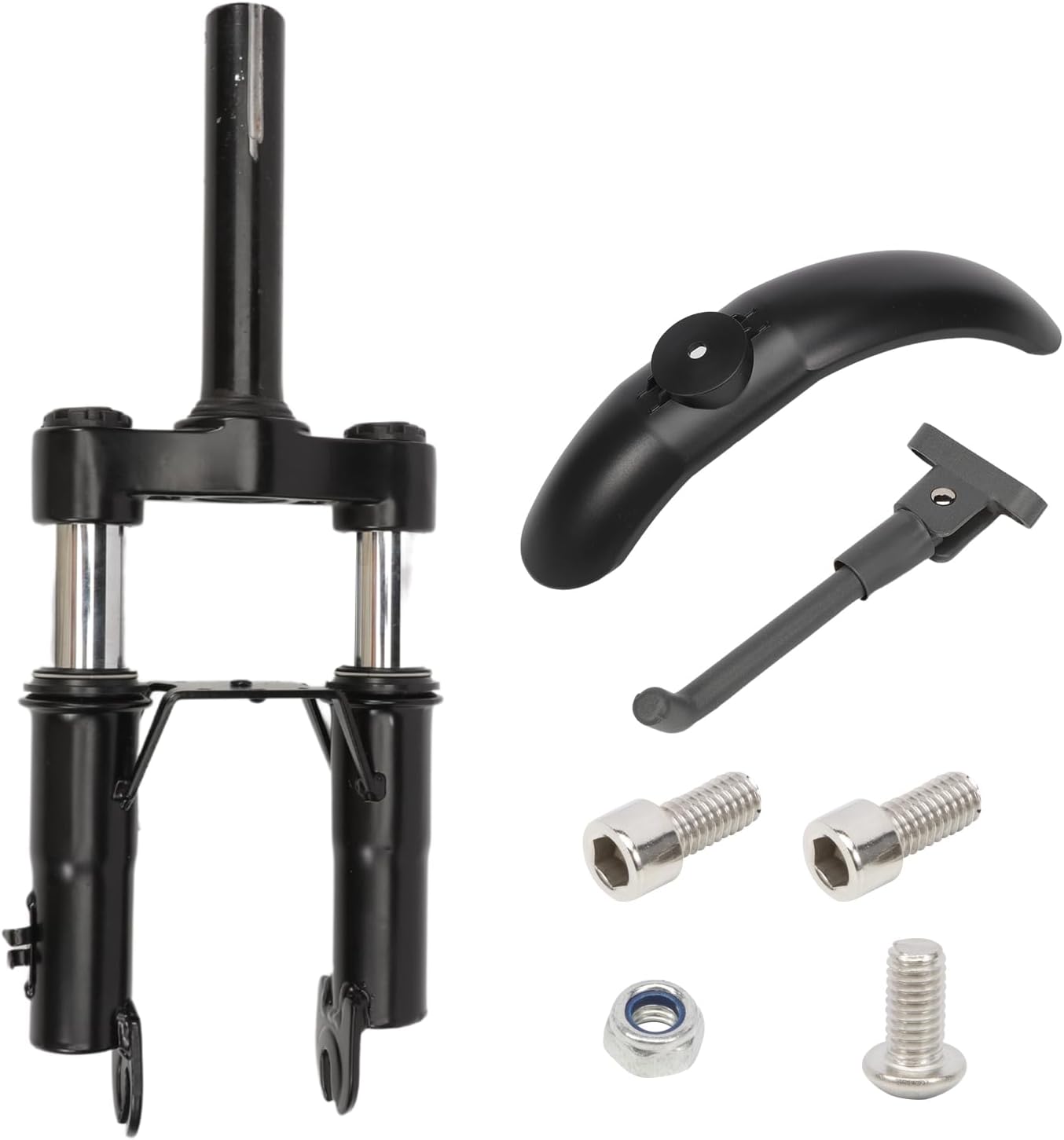 Front fork shock absorber mounting set for Xiaomi M365 Pro/Pro2/1S/Essential Lite/Mi 3 mudguard/footrest/scooter shock absorption parts - Image 1
