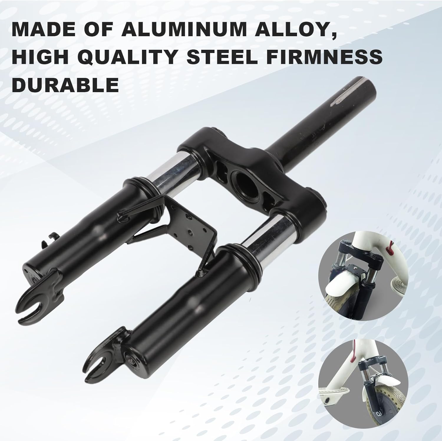 Front fork shock absorber mounting set for Xiaomi M365 Pro/Pro2/1S/Essential Lite/Mi 3 mudguard/footrest/scooter shock absorption parts - Image 3