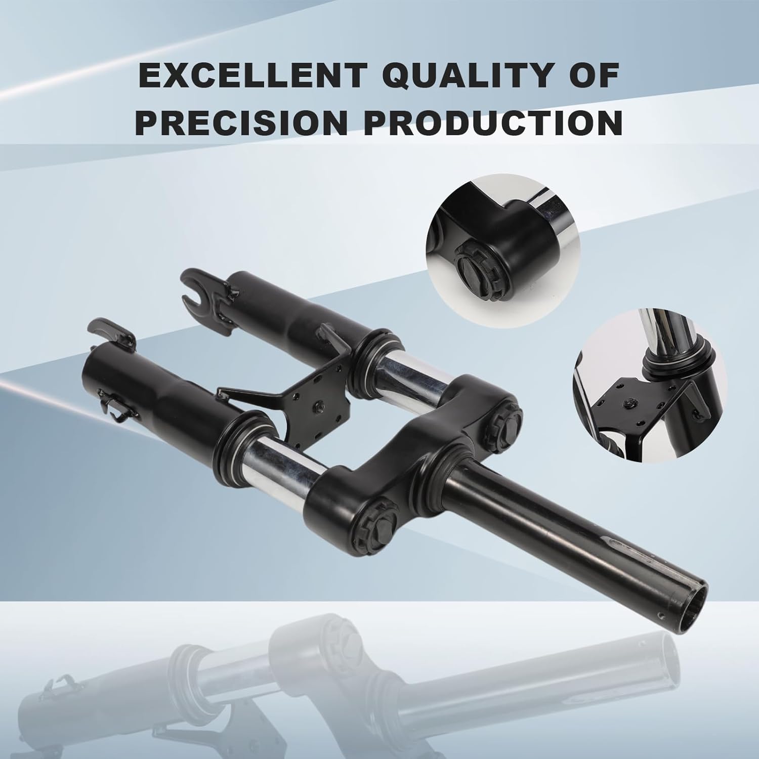 Front fork shock absorber mounting set for Xiaomi M365 Pro/Pro2/1S/Essential Lite/Mi 3 mudguard/footrest/scooter shock absorption parts - Image 4