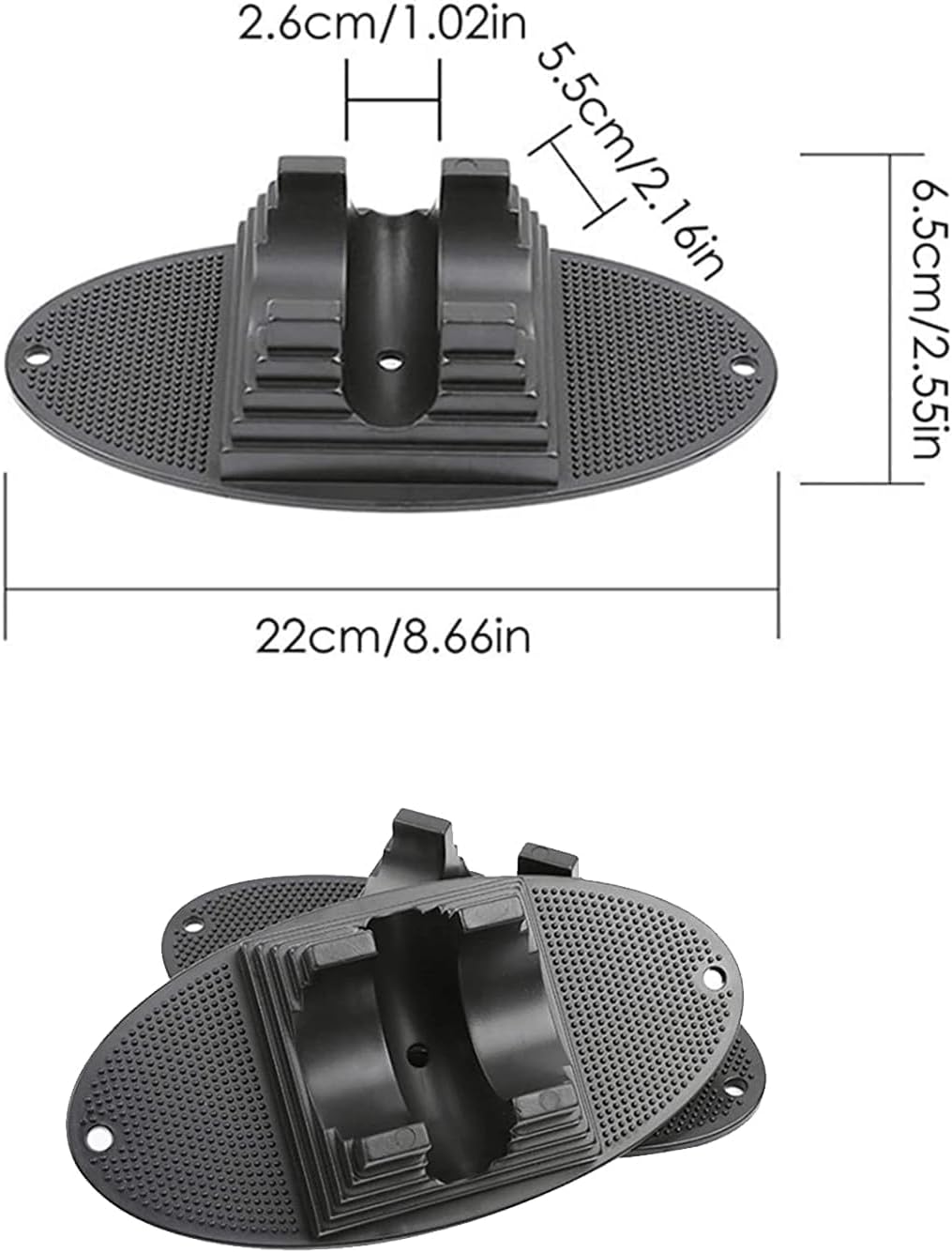 Universal kickstand, 2 pieces, for wheels from 90 mm to 120 mm, stunt kickstand, extra stable stand, professional scooter kickstand, freestyle kickstand, stunt kickstand - Image 2