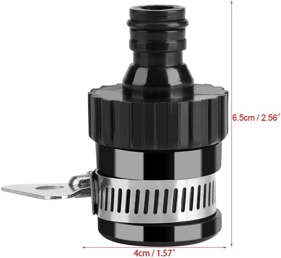 Tik Connector Universal Adjustable Adapter Hose Pipe Fitting for Kitchen Gardening Car Washing Cleaning - Image 2