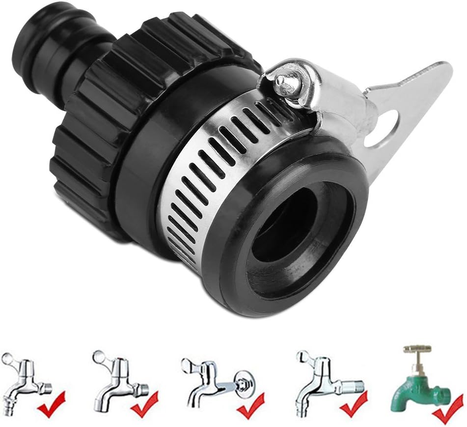 Tik Connector Universal Adjustable Adapter Hose Pipe Fitting for Kitchen Gardening Car Washing Cleaning - Image 4