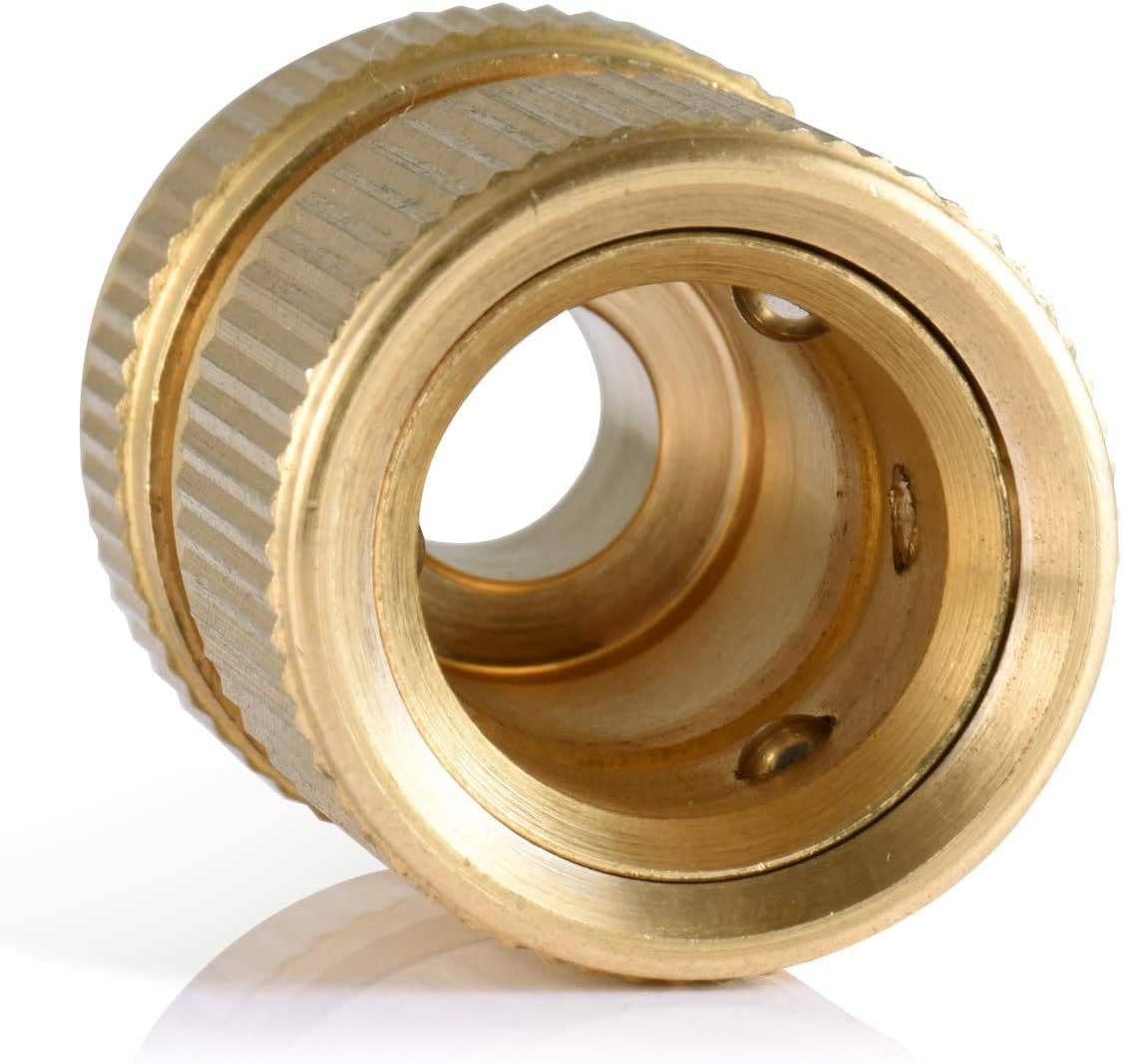 CT 2 st Brass Hose Connector Hose End Quick Coupling 1/2