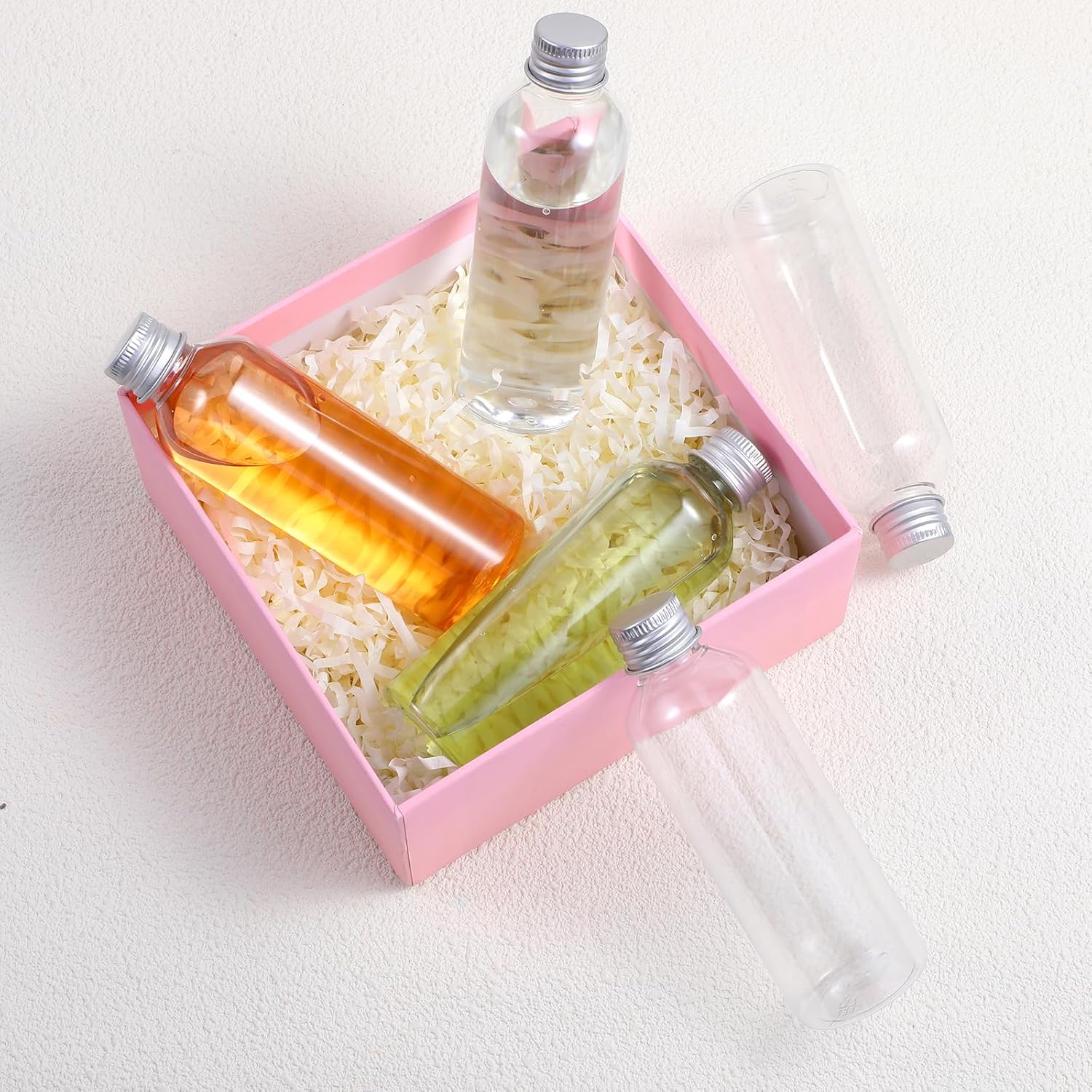 5 pieces travel bottles, 100 ml, empty travel bottle, dispenser, plastic bottle, refillable lotion container, travel size, container for shampoo, lotion, conditioner, creams, cosmetics - Image 6